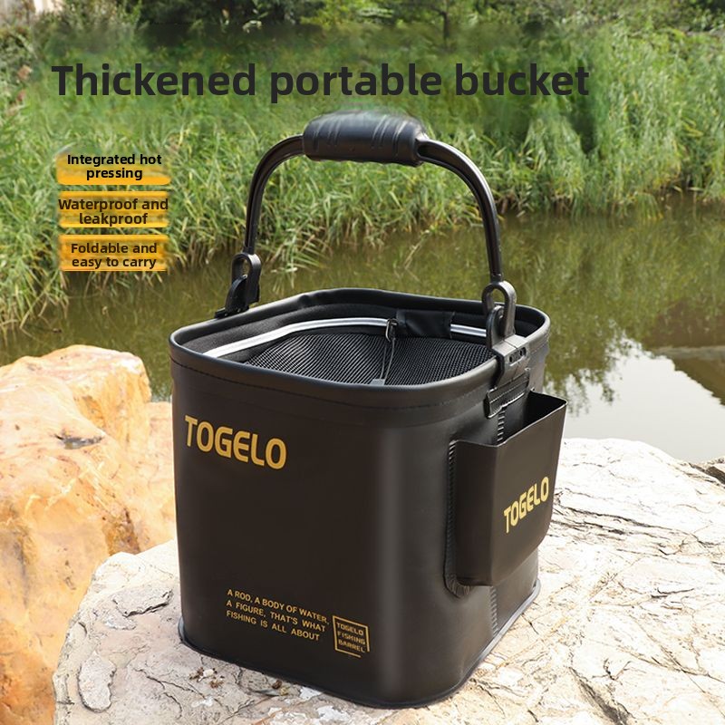 Fishing Equipment Us - Wiadro na ryby Nowe składane wiadro