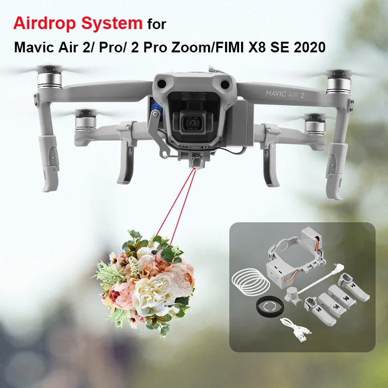 Fishing Equipment For Beginners - System Airdrop dla DJI Mavic Air