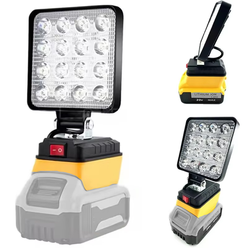 Fishing Equipment For Beginners - 4-calowe reflektory ręczne Led Light bezprzewodowa