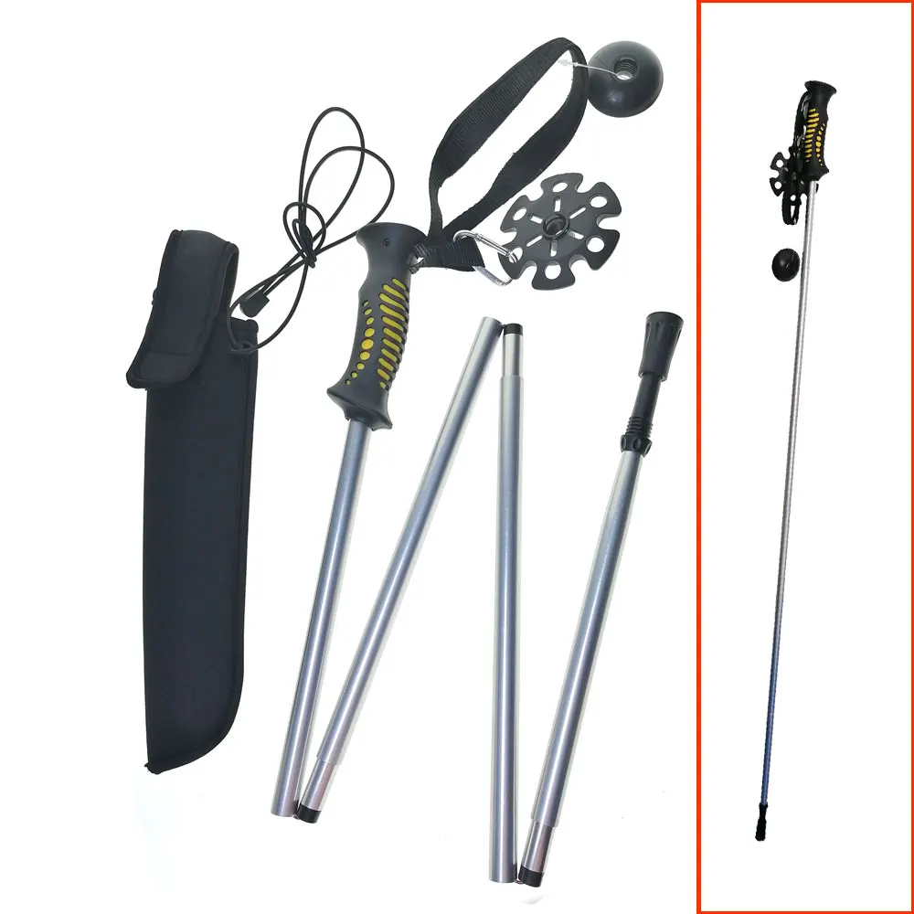 Fishing Equipment For Trout - 139cm składany aluminiowy brodzik lekki kij