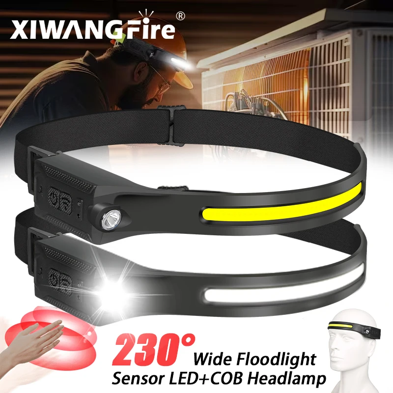 Fishing Headlamp - Akumulatorowa latarka czołowa LED, 3 tryby