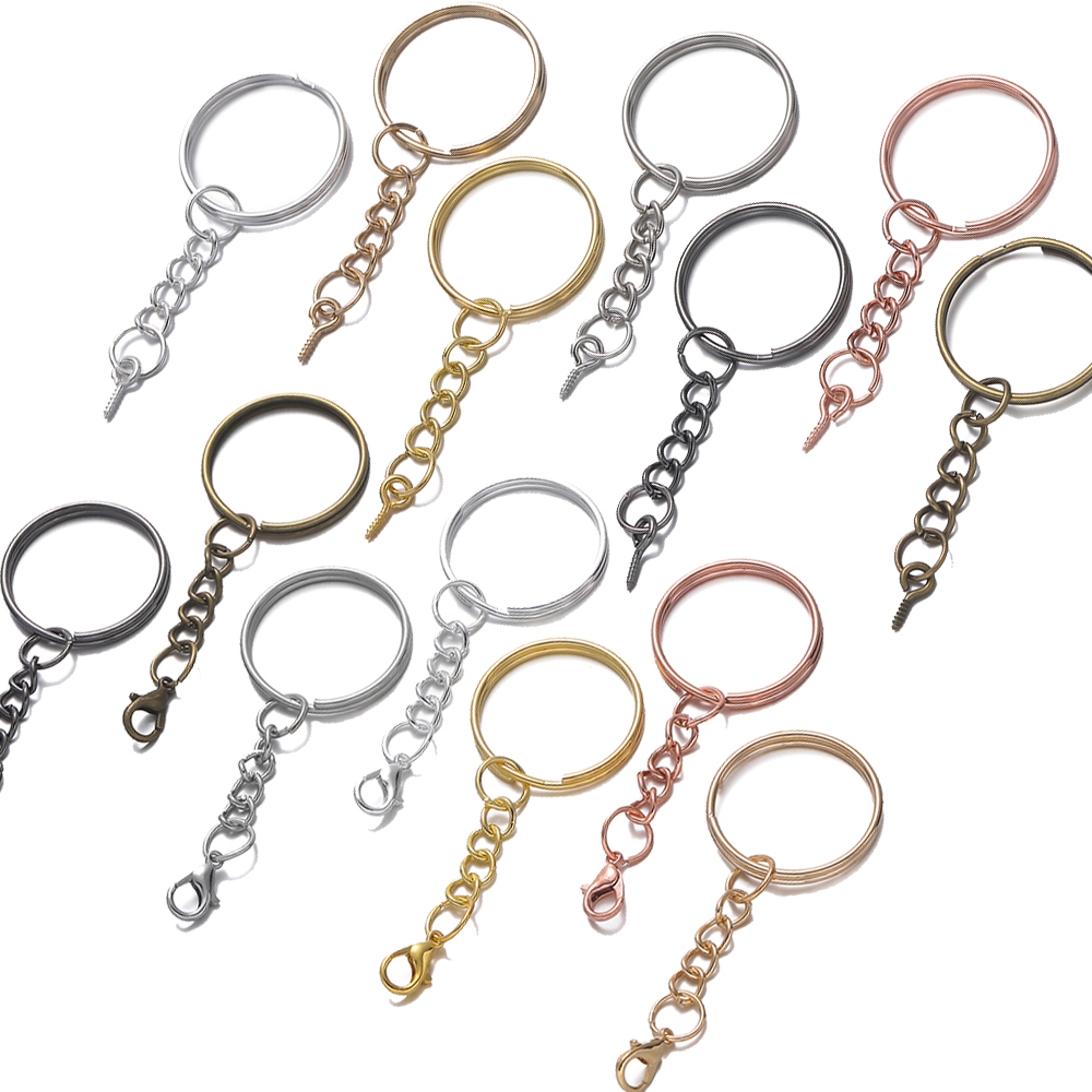 Circle Hook Set - 10 sztuk/partia 25mm Oczka z gwintem