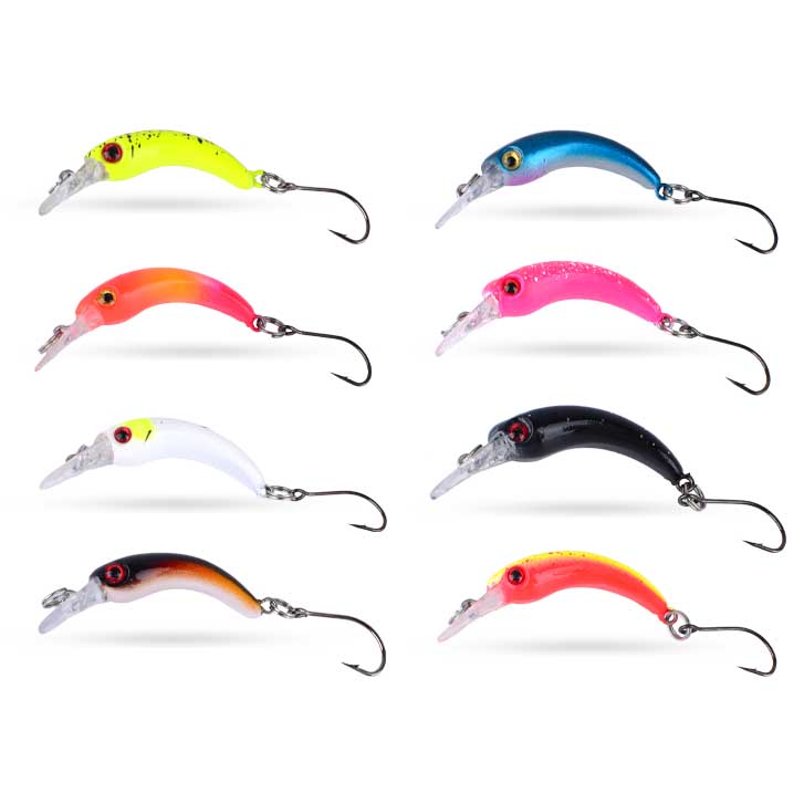 8 szt. Wolno Tonących Przynęt  – Fishing Equipment For Trout recenzja i cena