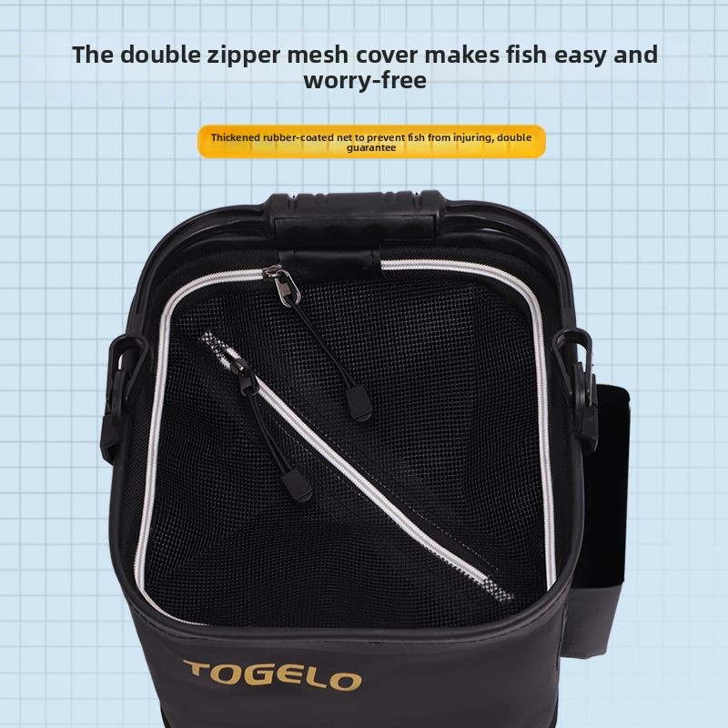 Wiadro na ryby Nowe składane w – Fishing Equipment Us recenzja i cena