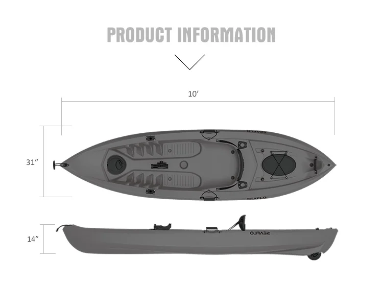 10 stóp 1 osoba HDPE łódka z t – Fishing Equipment Us recenzja i cena