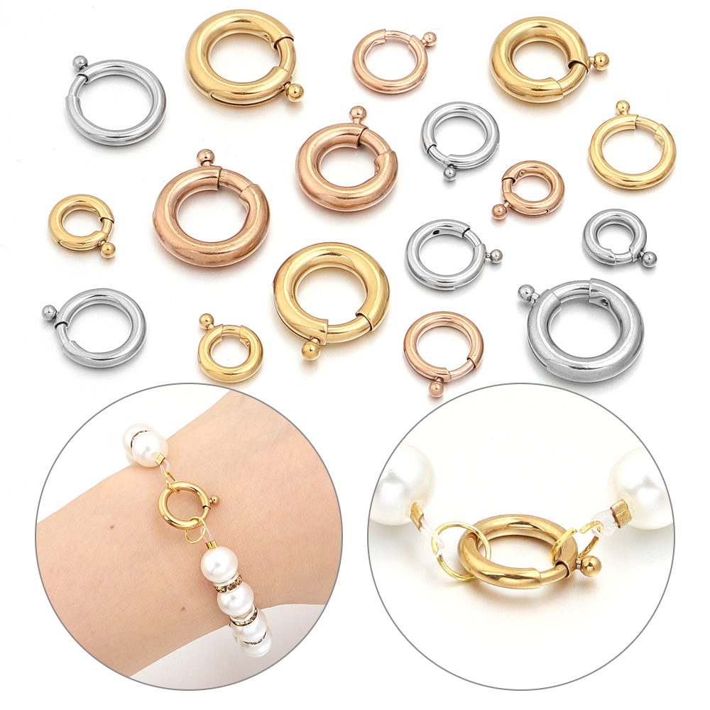 2 szt. Zapięcia sprężynowe ze  – Circle Hook Set recenzja i cena