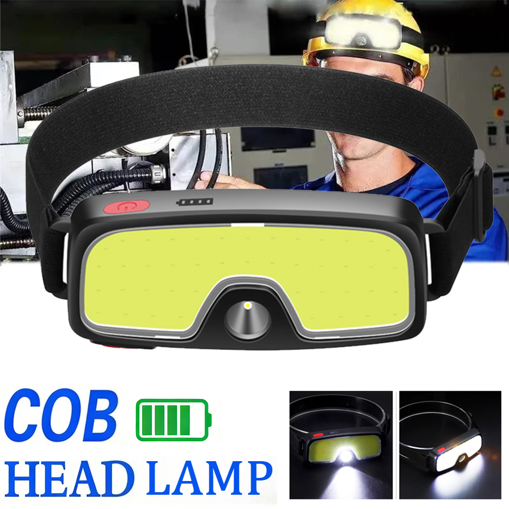 Mocna latarka czołowa COB z ła – Fishing Headlamp recenzja i cena