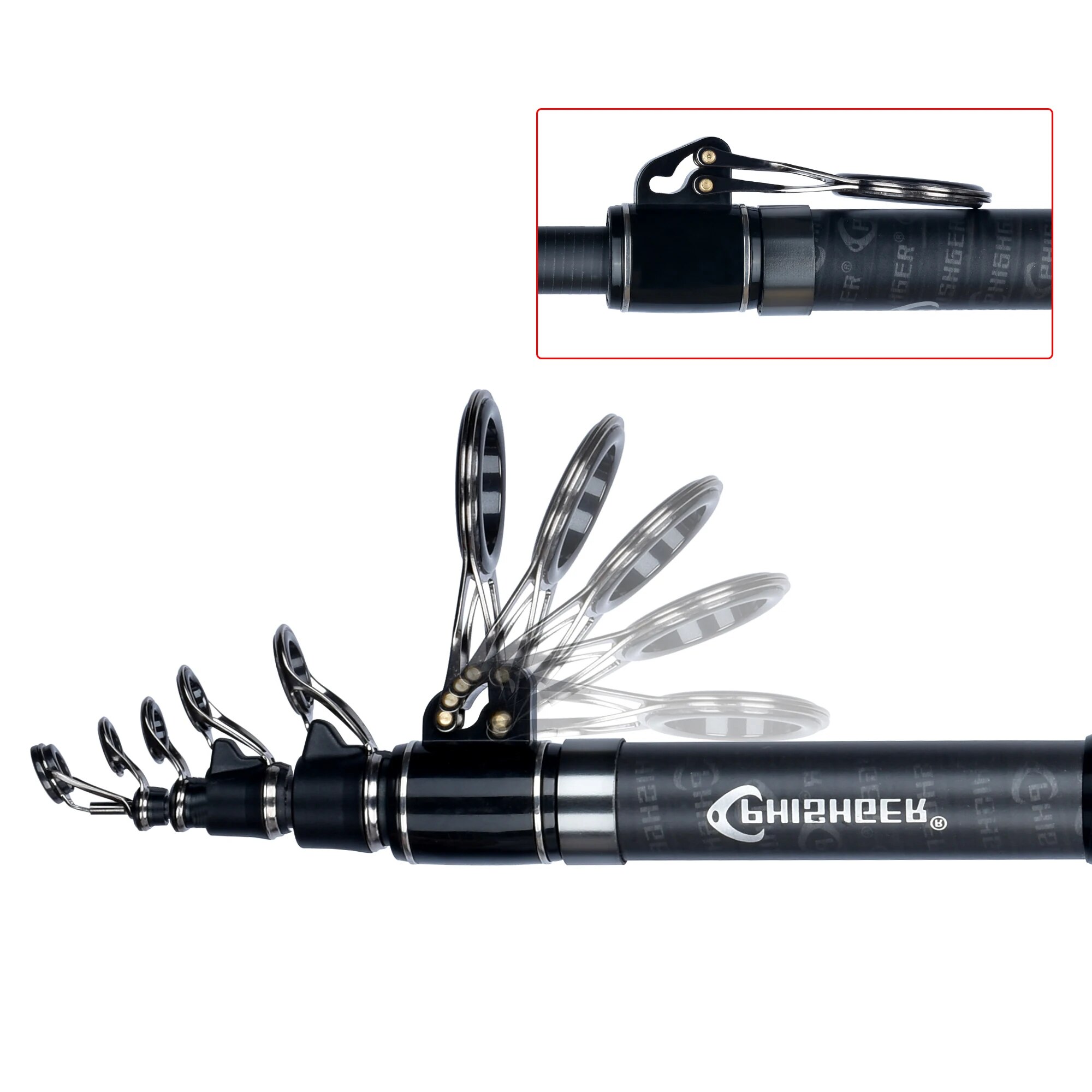 PHISHGER teleskopowa wędka spi – Surf Fishing Equipment recenzja i cena