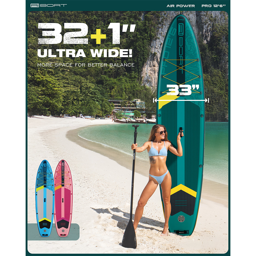 AIBOAT Green Pro SUP Wodoodpor – Fishing Equipment For Beginners recenzja i cena
