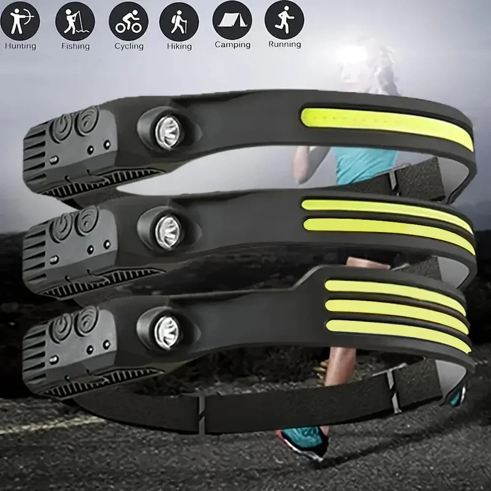 Latarka czołowa LED z czujniki – Fishing Headlamp recenzja i cena