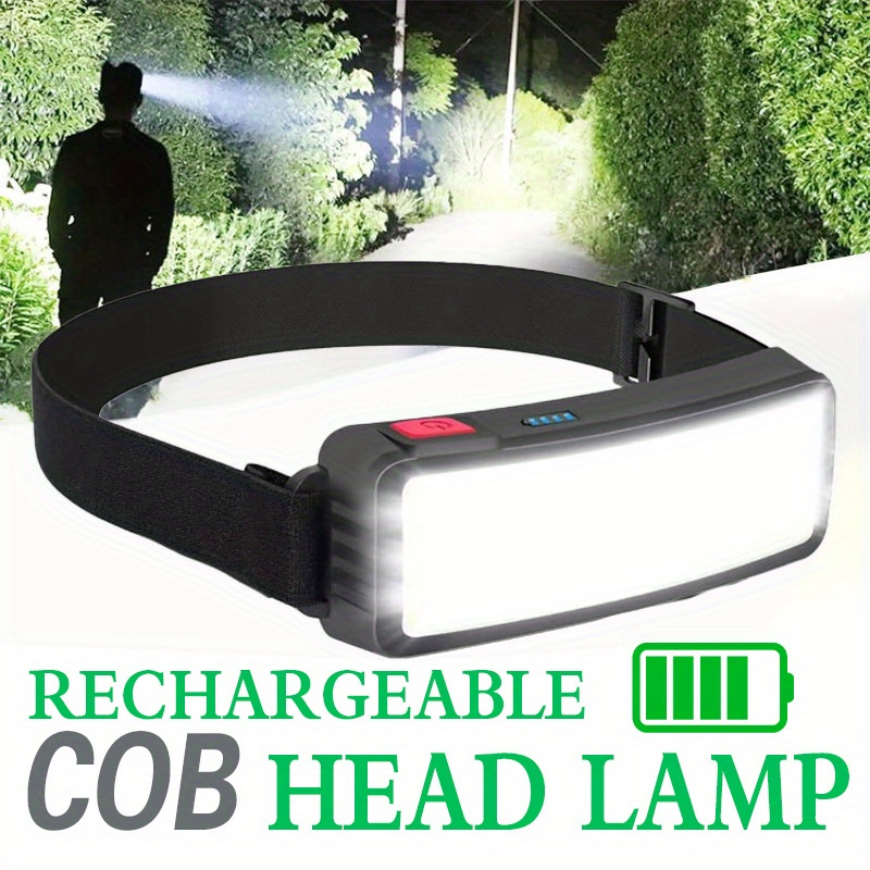 Mocna latarka czołowa LED COB  – Fishing Headlamp recenzja i cena