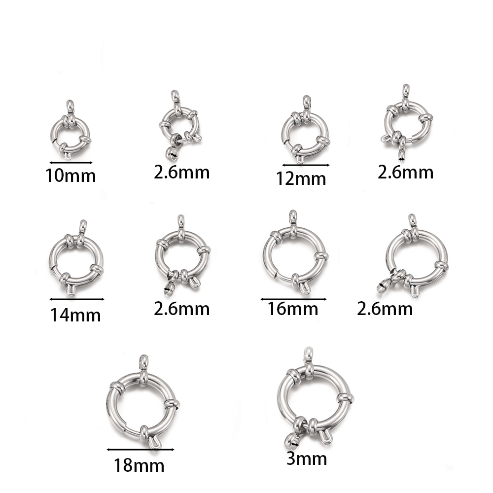 2 szt. Okrągłe sprężynowe zapi – Circle Hook Set recenzja i cena