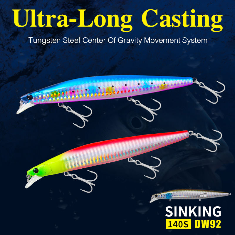 TSURINOYA Stinger 140S przynęt – Fishing Equipment For Trout recenzja i cena